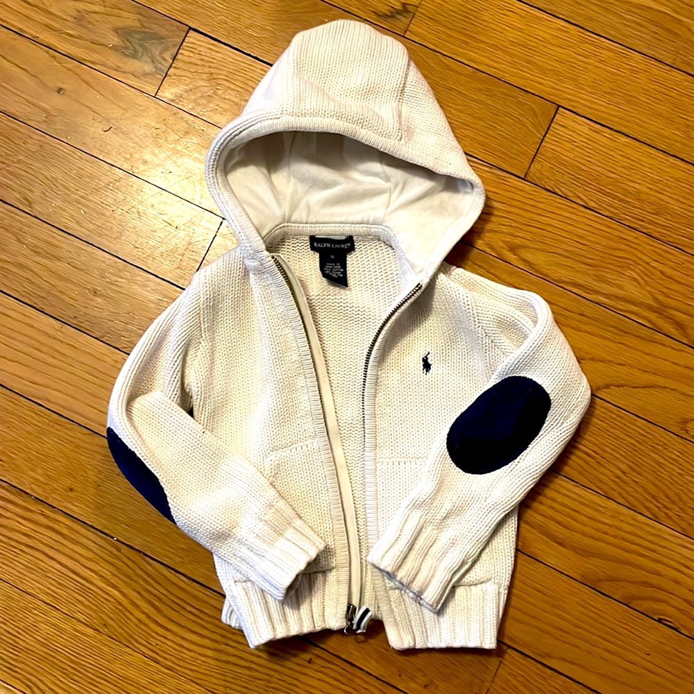 Kids Ralph Lauren knitted zip up